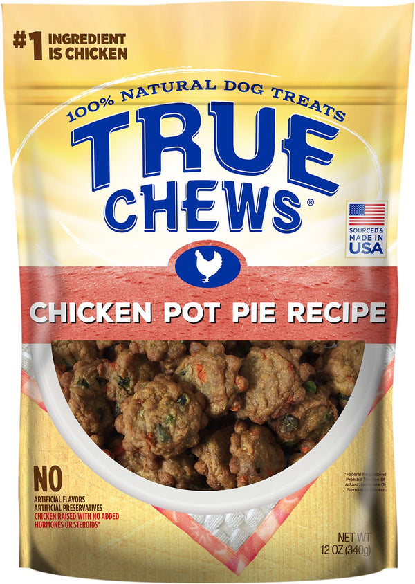 True Chews Premium Chicken Pot Pie Recipe Dog Treats, 12-oz