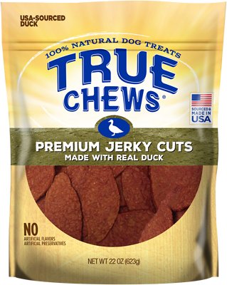 True Chews Premium Jerky Cuts with Real Duck Dog Treats
