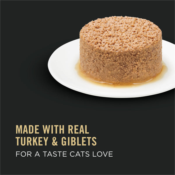 Purina Pro Plan Prime Plus Turkey & Giblets Entree Adult 7+ Wet Cat Food Can