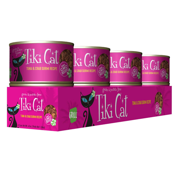 Recette de surimi au thon et au crabe Tiki Cat Grill