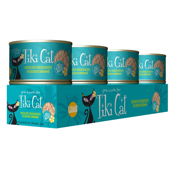 Recette de poulet succulent Tiki Cat Luau en consommé