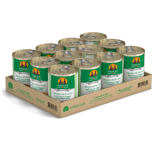 Weruva Classic Dog Cirque de la Mer with Tuna & Veggies in Pumpkin Soup Wet Dog Food Can