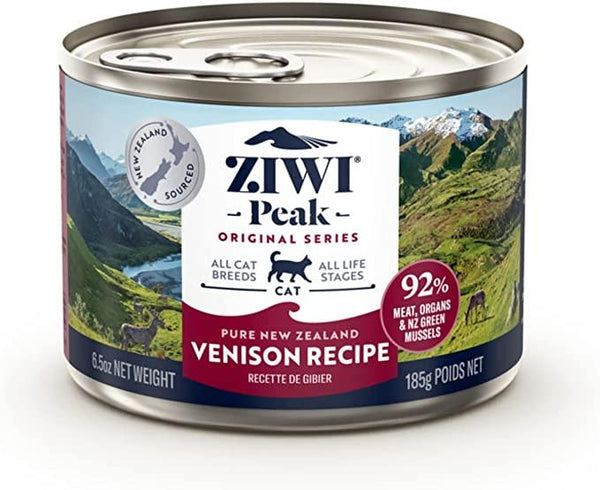 ZIWI Peak Venison Recipe Wet Cat Food Can