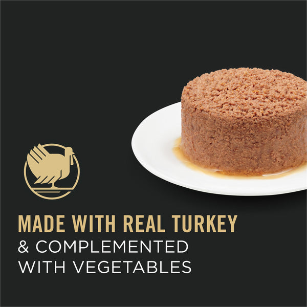 Purina Pro Plan Complete Essentials Turkey & Vegetable Entree Grain-Free Wet Cat Food Can