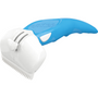 Brosse Eazee Deshedder pour chiens, bleue