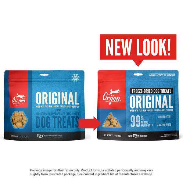 ORIJEN Original Grain-Free Freeze-Dried Dog Treats
