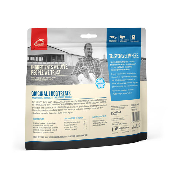 ORIJEN Original Grain-Free Freeze-Dried Dog Treats