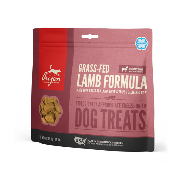 ORIJEN Grass-Fed Lamb Grain-Free Freeze-Dried Dog Treats