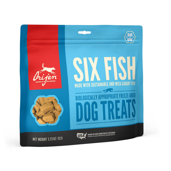 ORIJEN Six Fish Grain-Free Freeze-Dried Dog Treats