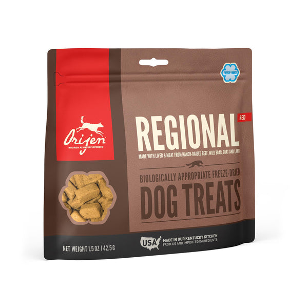 ORIJEN Regional Red Grain-Free Freeze-Dried Dog Treats