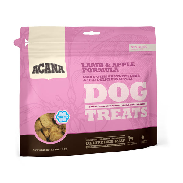 ACANA Singles Lamb & Apple Grain-Free Freeze-Dried Dog Treats