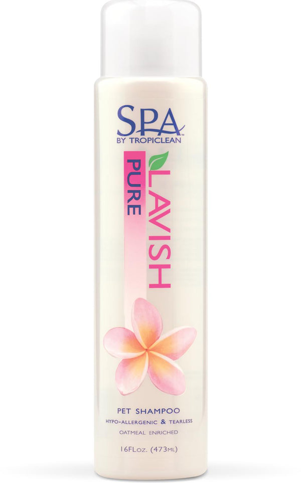 SPA by Tropiclean Lavish Pure Shampoo for Pets, 16-oz