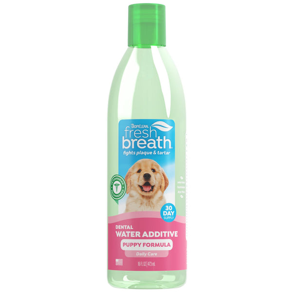 Tropiclean Fresh Breath Dental Water Additive for Puppies, 16-oz