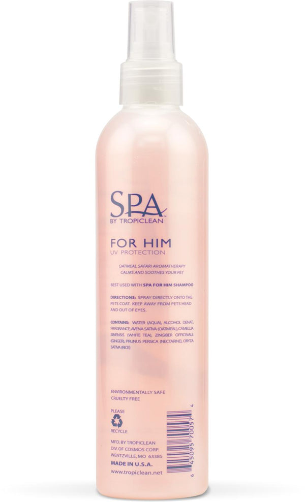 SPA by Tropiclean Lavish For Him Cologne Spray for Pets, 8-oz