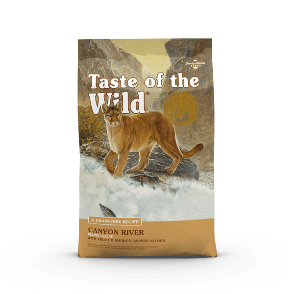 Taste of the Wild Canyon River with Trout & Smoked Salmon Grain-Free Dry Cat Food