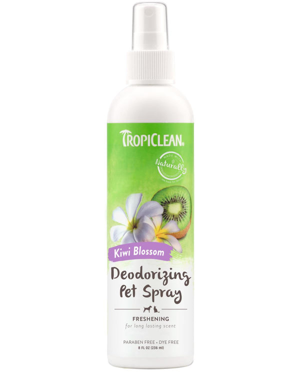 Tropiclean Kiwi Blossom Deodorizing Spray for Pets, 8-oz