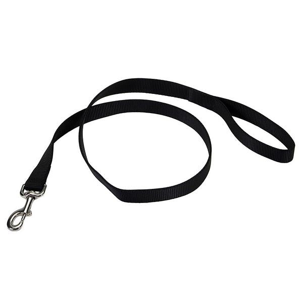 Coastal Single-Ply Dog Leash, Black