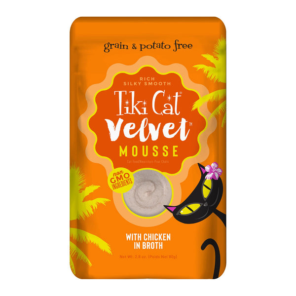 Tiki Cat Velvet Mousse Chicken Wet Cat Food