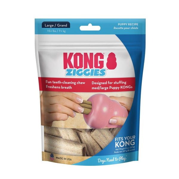 KONG Ziggies Puppy Dog Treats, Large