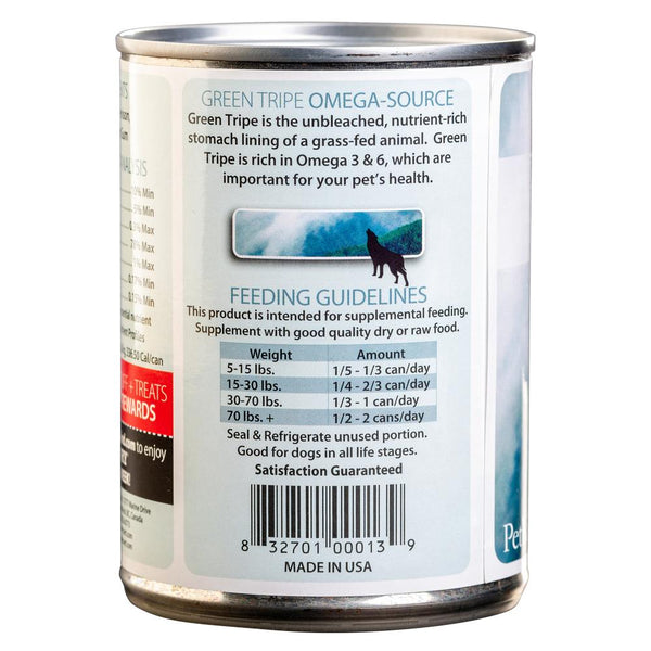 PetKind Tripett Green Beef Tripe & Venison Grain-Free Wet Dog Food Can