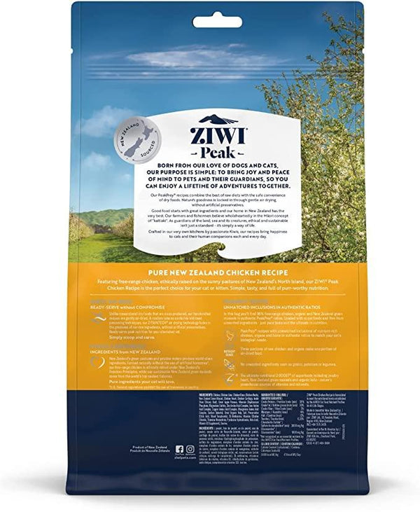 ZIWI Peak Chicken Recipe Air-Dried Cat Food, 14-oz|400-g