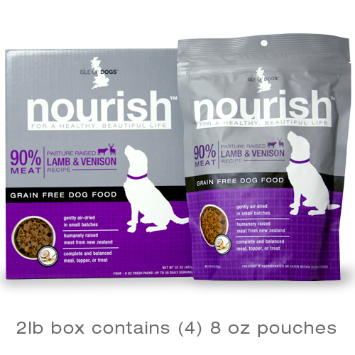 Isle of Dogs Nourish Pasture Raised Lamb & Venison Recipe