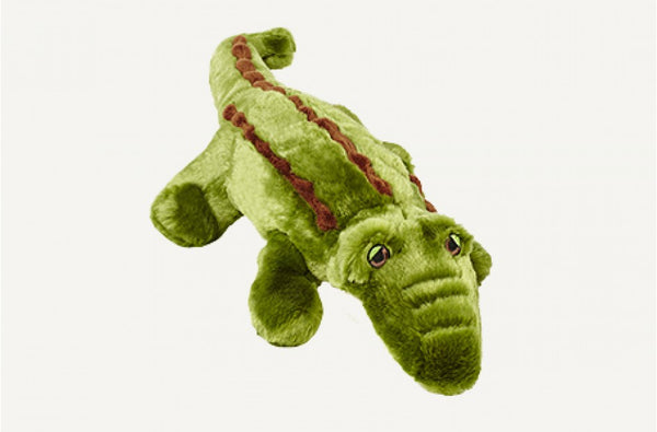 Fluff & Tuff Georgia Gator Dog Toy, Medium
