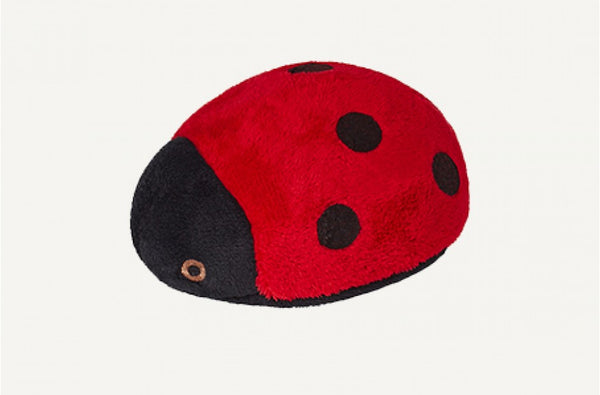 Fluff & Tuff Lady Bug Dog Toy, X-Small