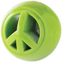 Planet Dog Orbee Tuff Nook Peace Dog Toy, 2.5-inch