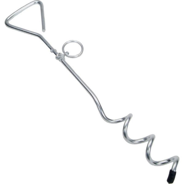 Titan Piquet d'attache en spirale pour chien, 17-in