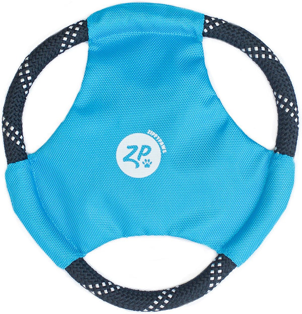 ZippyPaws Rope Gliderz Dog Toy, Blue