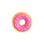 ZippyPaws Mini Donutz Fraise, 5 x 5 x 1.5 in