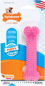 Nylabone Petite Jouet à mâcher dentaire pour chiot Rose