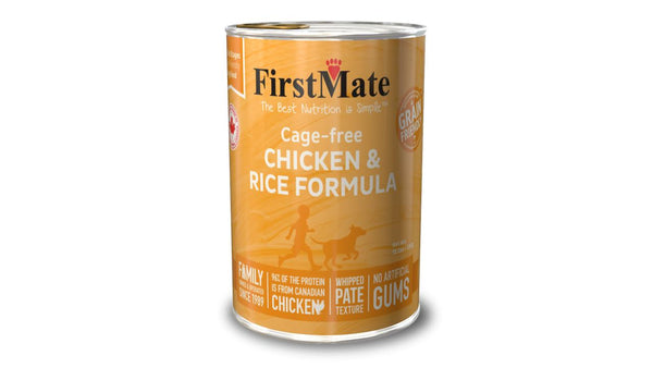FirstMate Conserve pour Chien au Poulet Élevé en Liberté et Riz