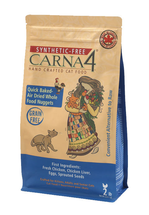 Carna4 Quick Baked Chicken Nuggets Grain-Free Air-Dried Cat Food