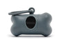 Distributeur de sacs poubelle Modern Kanine noir et gris, 1 unité