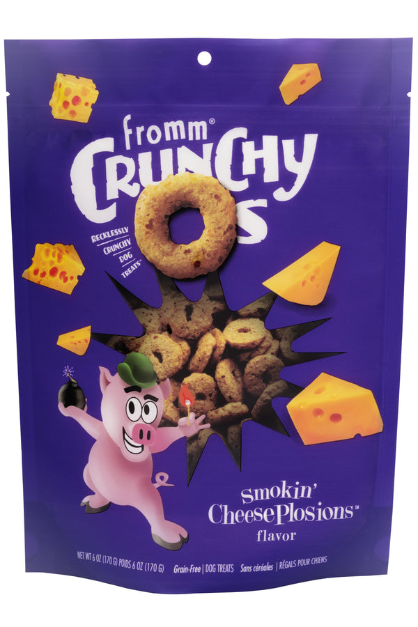 Fromm Crunchy O's Smokin' CheesePlosions Dog Treats