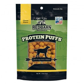 Friandise pour chien Redbarn Protein Puff au fromage
