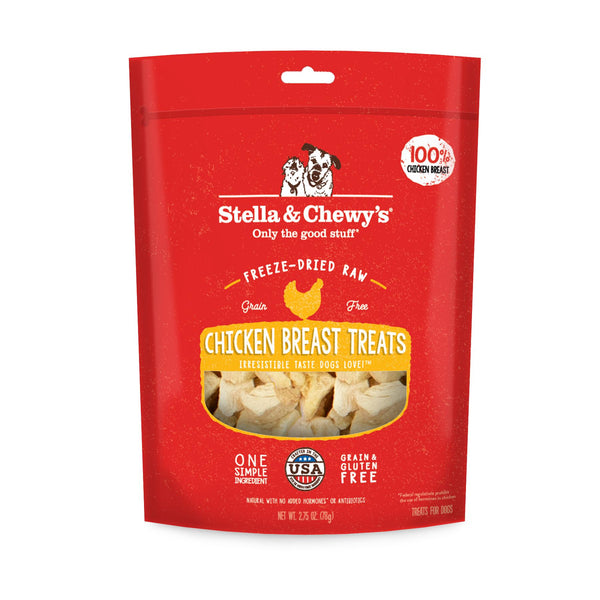 Friandises pour chiens à base de blanc de poulet lyophilisé Stella & Chewy's, 2.75 oz