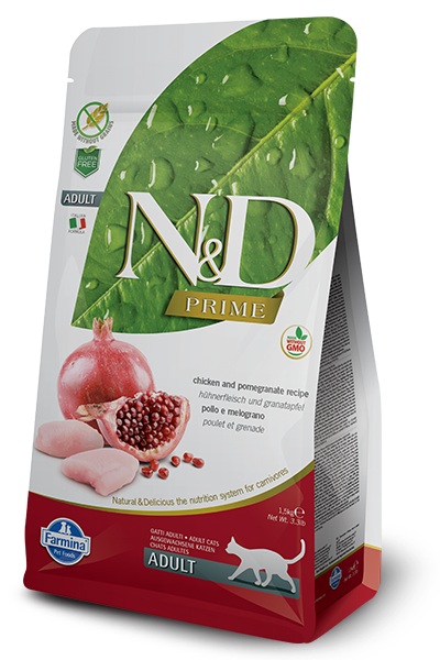 Farmina N&D Prime Chicken & Pomegranate Dry Cat Food