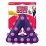 KONG Dotz Triangle Jouet à mâcher pour chien