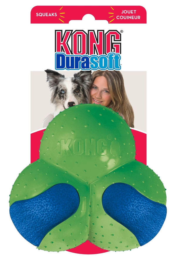 KONG DuraSoft Clover Jouet pour chien Couleur variable