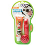 Kit EZDOG Brosse à doigts avec manche et dentifrice pour chiens
