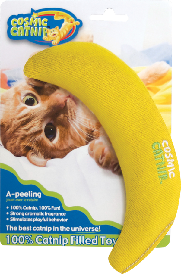 OurPets Jouet pour chat A-Peeling Catnip