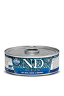 Farmina N&D Ocean Bar de mer, Calmar et Crevette Nourriture humide pour chat adulte