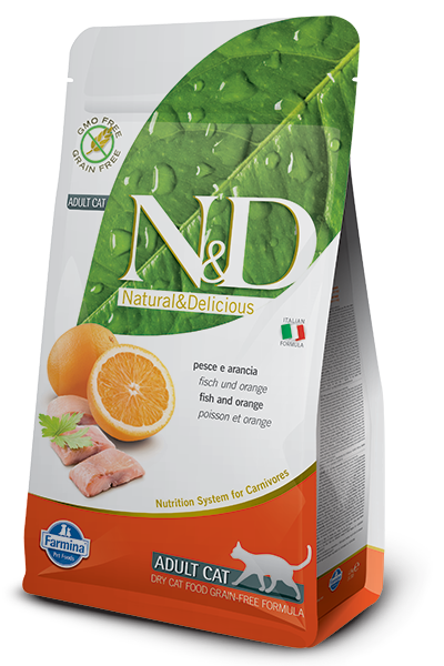 Farmina N&D Prime Fish & Orange Dry Cat Food