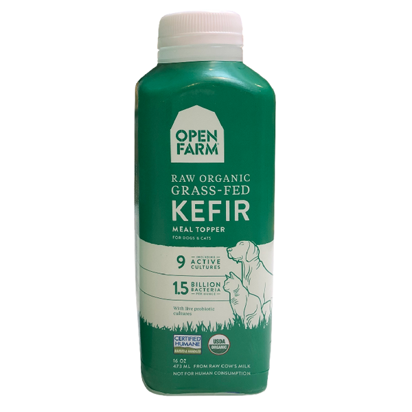 Open Farm Raw Organic Grass-Fed Kefir Topper For Dogs & Cats