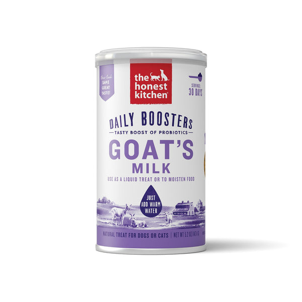 The Honest Kitchen Daily Boosters Instant Goat's Milk with Probiotics for Dogs & Cats