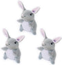 ZippyPaws Miniz Jouet chien Lapin, lot de 3