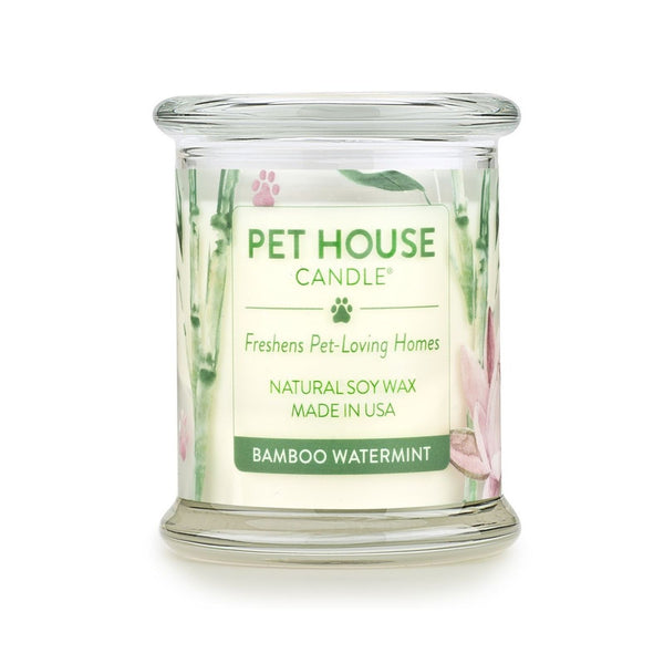 Pet House Year Round Candle, Bamboo Watermint, 9-oz